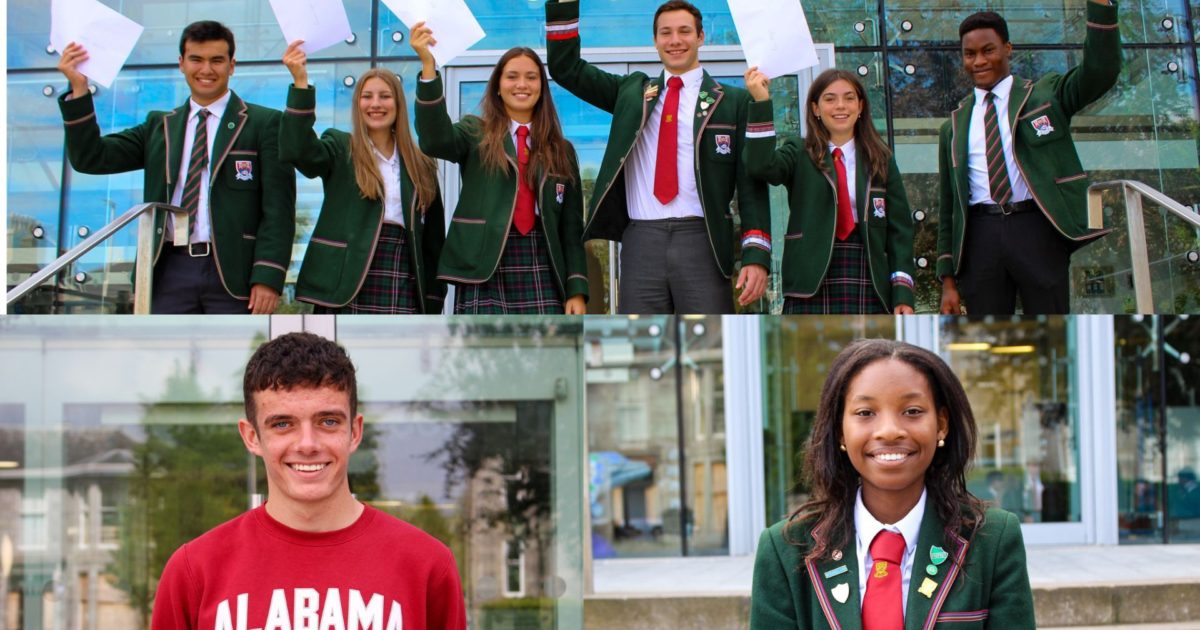 OpenGraph Image for Students at Albyn School celebrate their exam successes