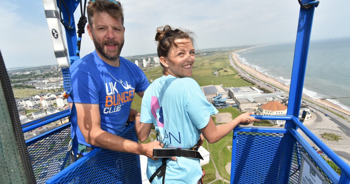 OpenGraph Image for Aberdeen Beach to welcome the Big Hop Bungee for Clan