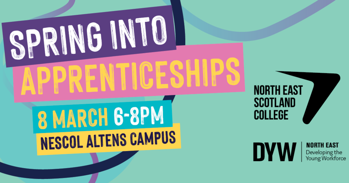 OpenGraph Image for DYW North East and NESCol invite young people to Spring Into Apprenticeships