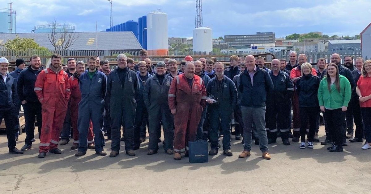 OpenGraph Image for Scottish ship repair specialist grows its workforce as it expands its business