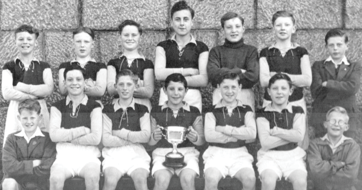 OpenGraph Image for 70 years on from Denis Law receiving a pivotal pair of football boots, DLLT distributes sports kit to young people