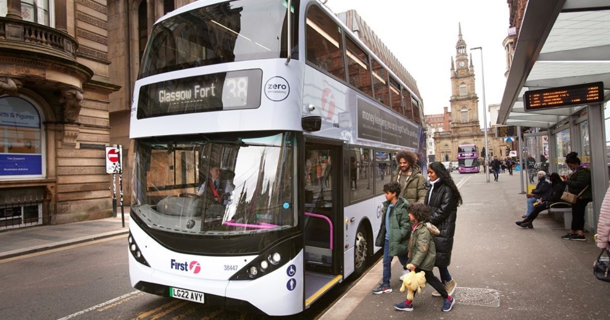 OpenGraph Image for First Bus Scotland scoops major sustainability award at 2022 Scottish Transport Awards