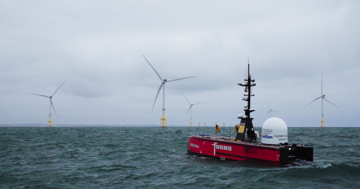 OpenGraph Image for Fugro’s Blue Essence® completes world’s first fully remote offshore wind ROV inspection