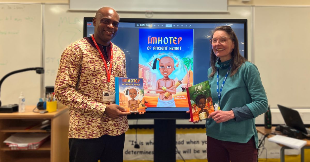 OpenGraph Image for North-East children receive new books thanks to campaign to boost African culture in schools