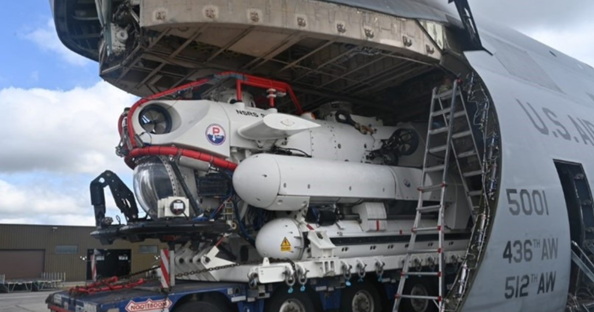 OpenGraph Image for JFD supports highly successful NATO submarine rescue system aircraft loading exercise with the US Air Force