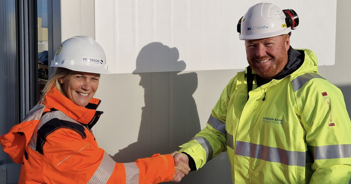 OpenGraph Image for Peterson awarded contract for two major offshore wind farms in north-east of England