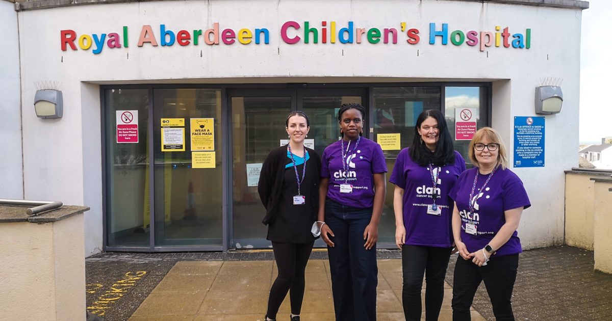 OpenGraph Image for Clan to provide emotional and practical support to patients and visitors in Royal Aberdeen Children’s Hospital