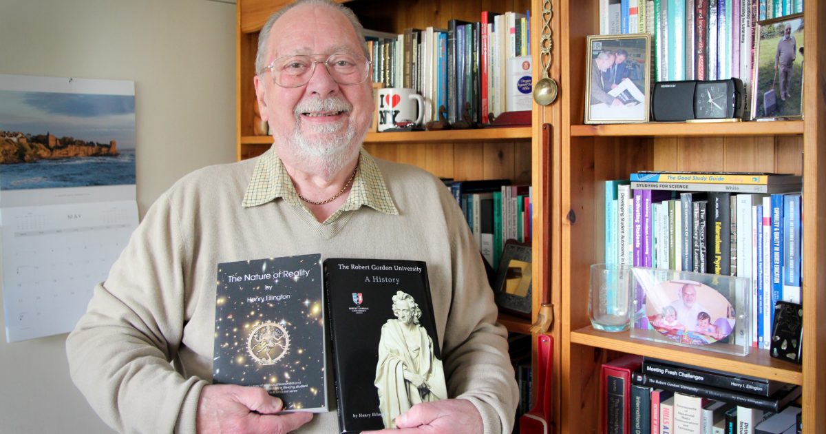 OpenGraph Image for RGU emeritus professor honoured with an OBE for services to education