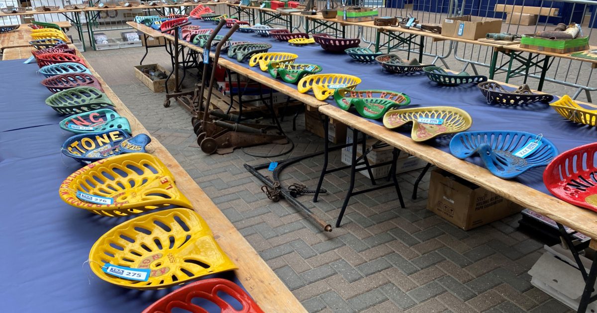 OpenGraph Image for Rare vintage tractor seat collection sparks national interest