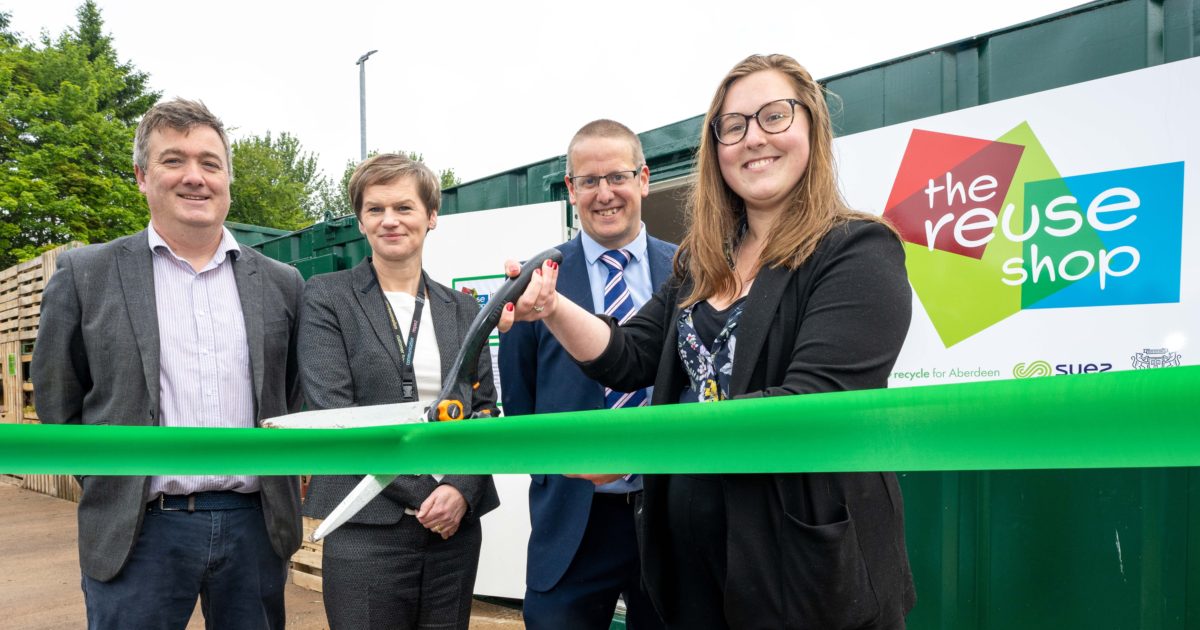 OpenGraph Image for New Reuse Shop opens at Hazlehead Recycling Centre