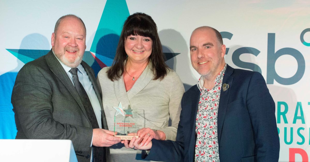 OpenGraph Image for Appetite for business scoops prestigious growth award for Scotland
