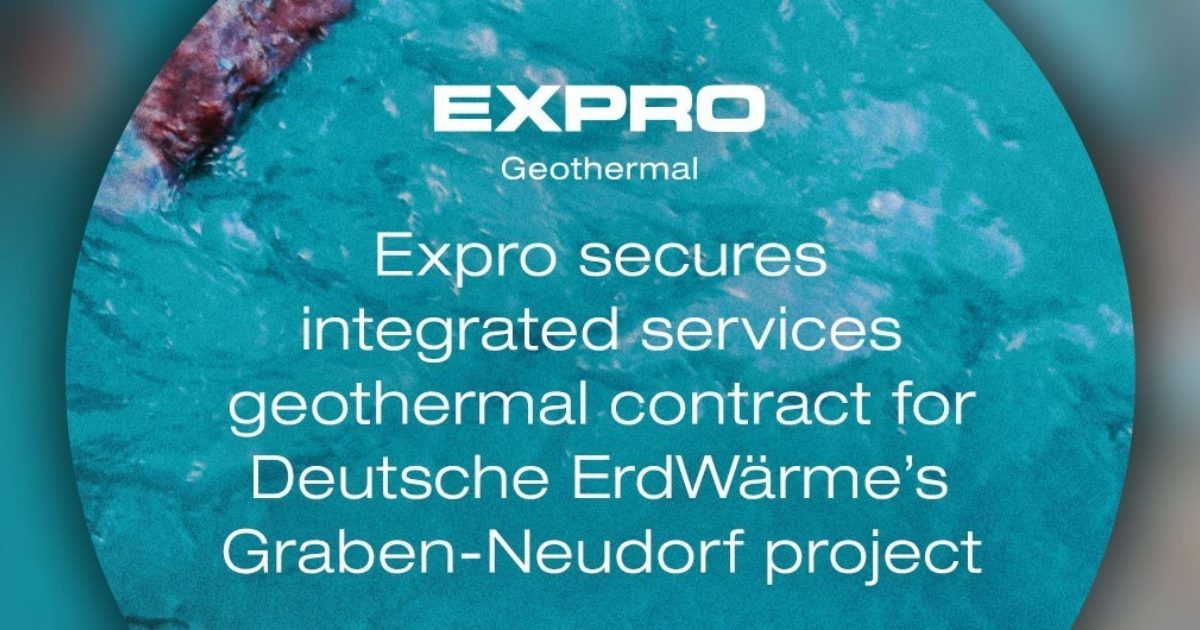 OpenGraph Image for Expro secures integrated services geothermal contract