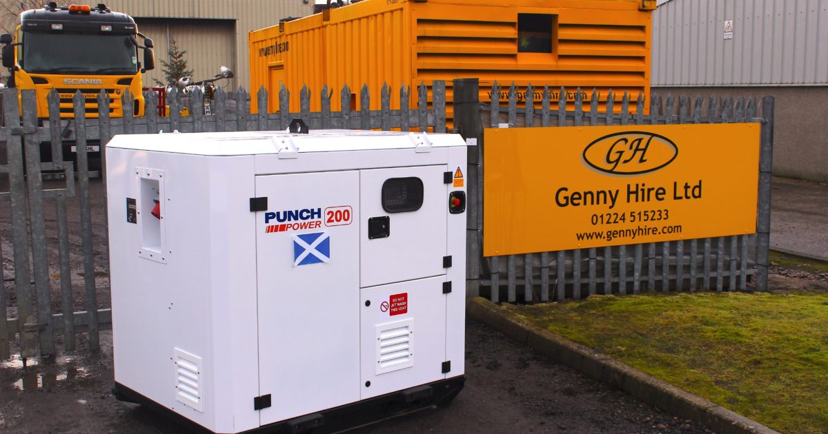 OpenGraph Image for Genny Hire applies F1 technology to enhance its generators and deliver cost-savings