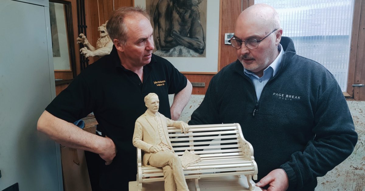 OpenGraph Image for Page Break Media create a documentary about the Aberdonian airbrushed from history