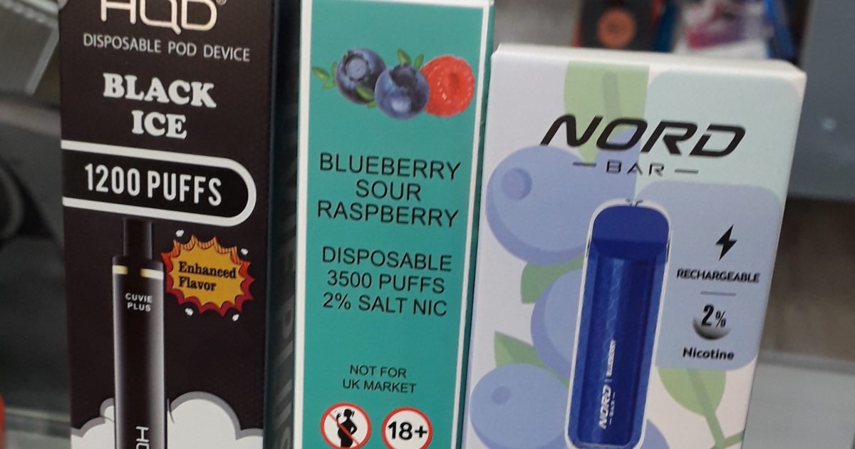 OpenGraph Image for Further seizures of illegal electronic cigarettes from city stores