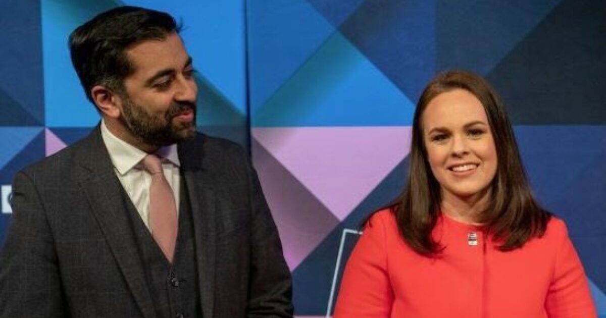 OpenGraph Image for Row as Yousaf accuses SNP rival Forbes of cosying up to big business