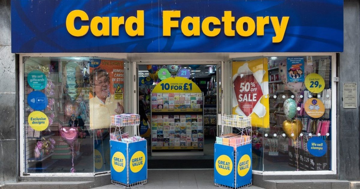 OpenGraph Image for Market Watch: Card Factory completes £24m Funky Pigeon acquisition