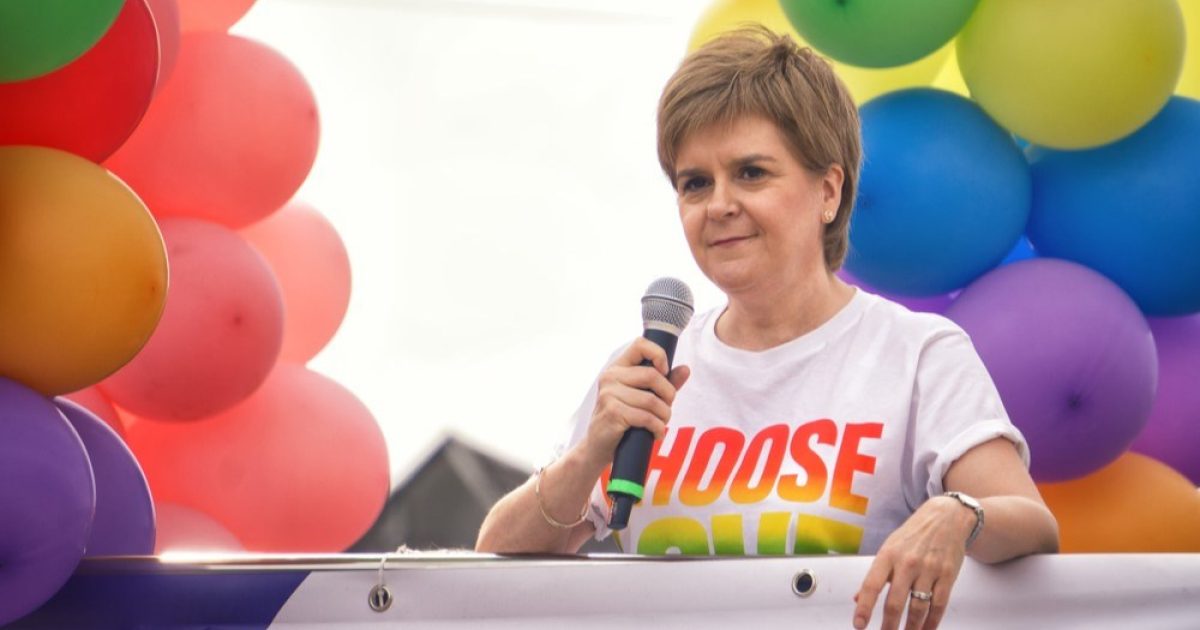 OpenGraph Image for Sturgeon branded 'coward' for skipping government response to trans court ruling at Holyrood