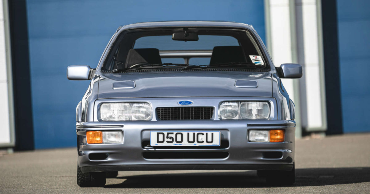 OpenGraph Image for Pristine 1986 Ford Sierra Cosworth sells for record £132,750