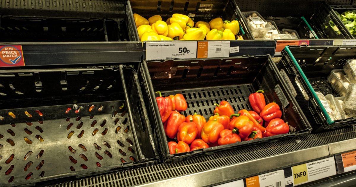 OpenGraph Image for Fruit and veg shortages could last until May