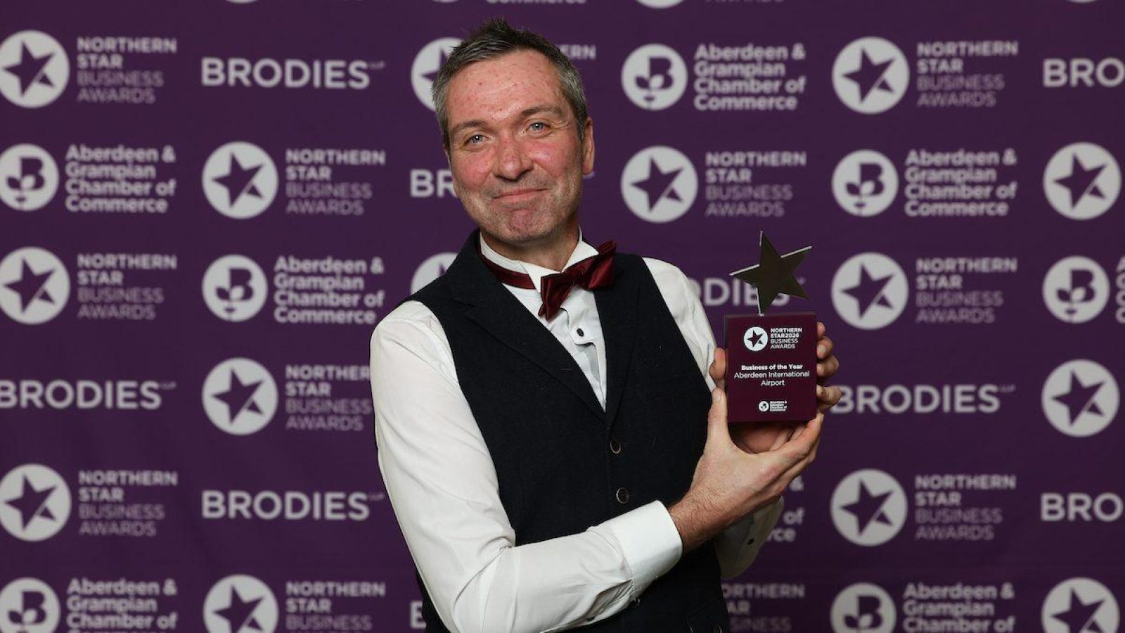 Aberdeen International Airport takes top prize at Northern Star Business Awards 2026
