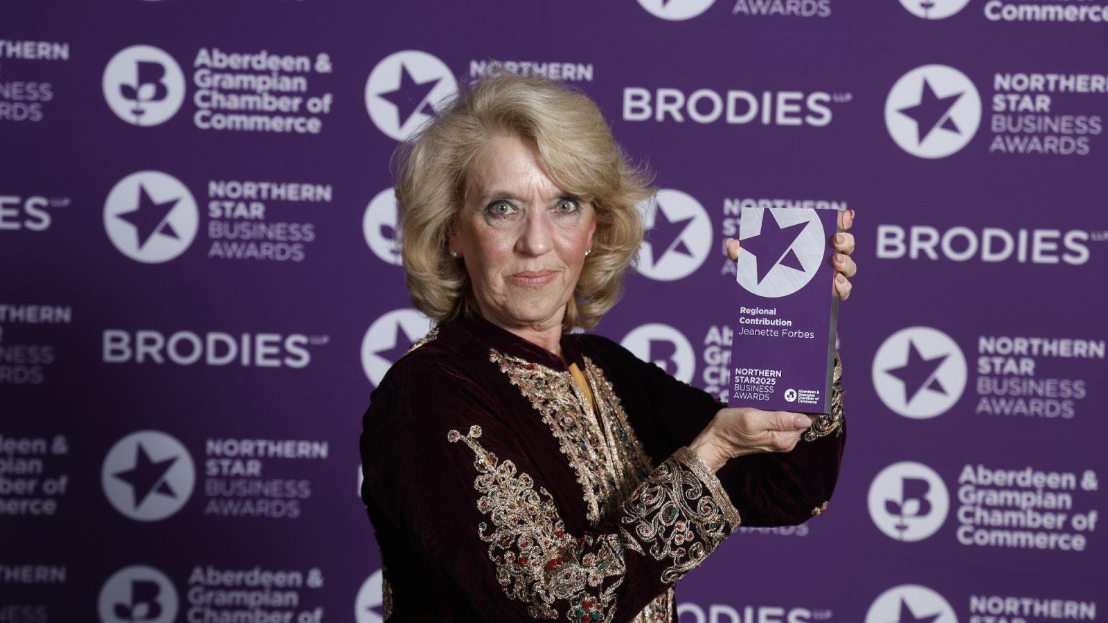 Dr Jeanette Forbes OBE receives Regional Contribution Award for remarkable impact on North-east