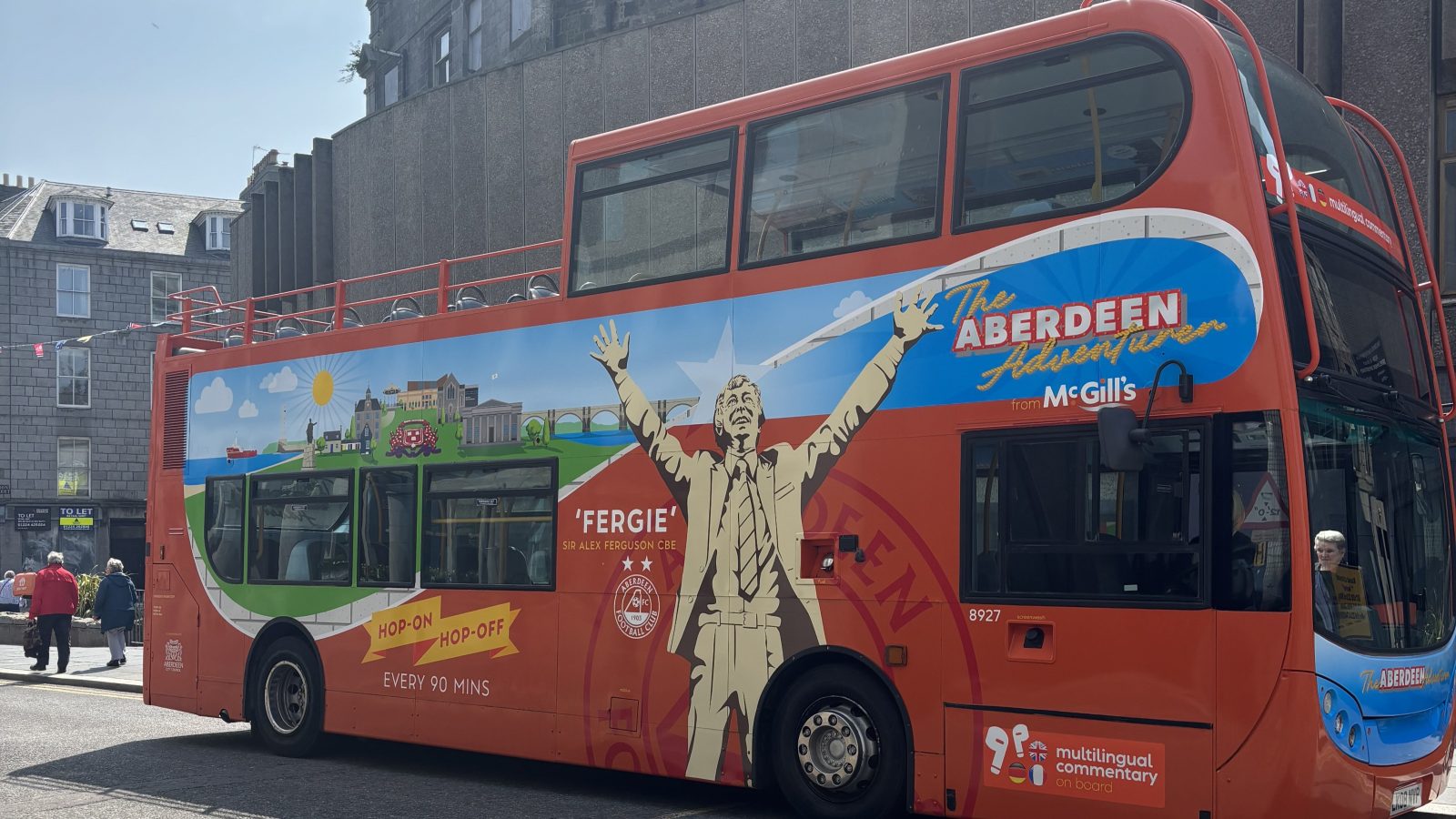 Aberdeen open-top tour bus returns due to exceptional demand