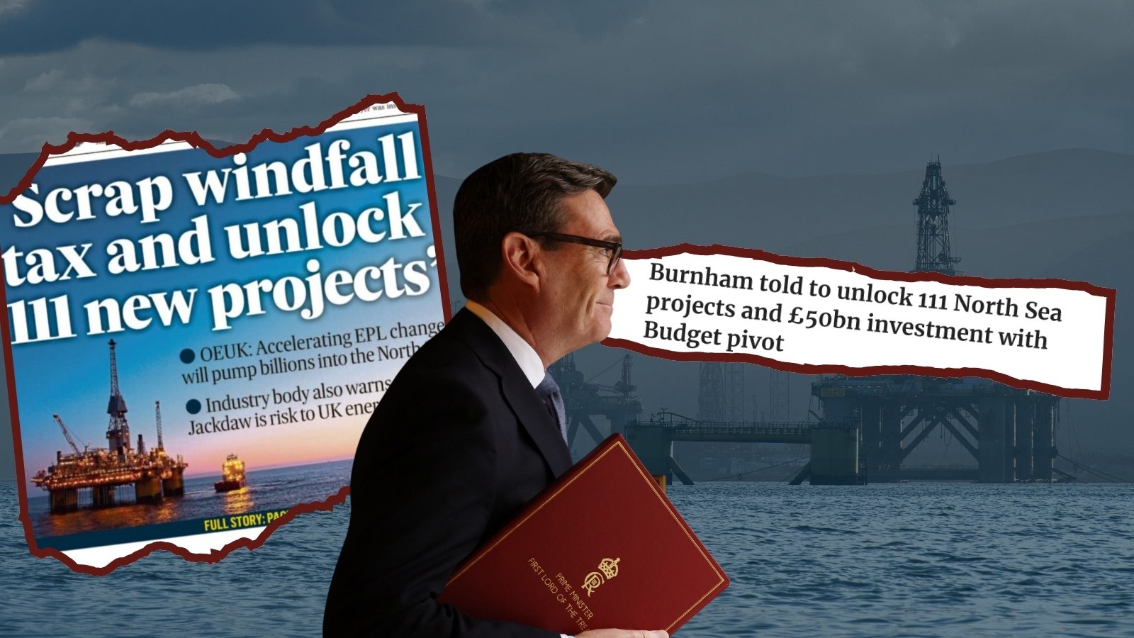 Prime Minister told to unlock 111 North Sea projects and £50bn investment