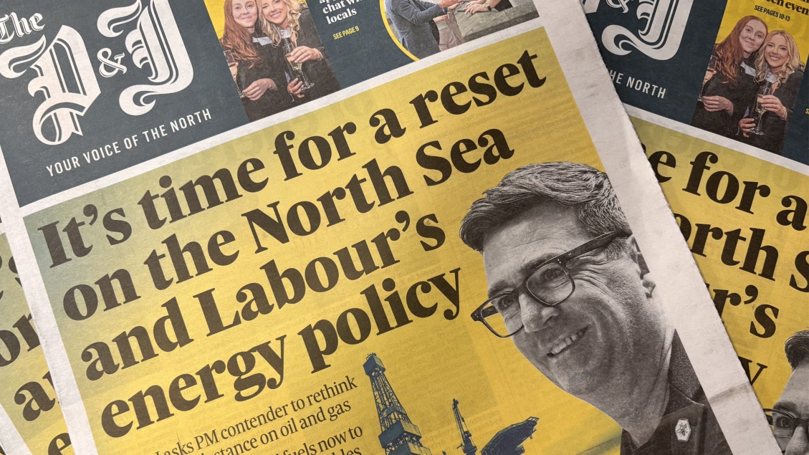 Rare P&J front page intervention calls for North Sea policy reset ahead of MP visit