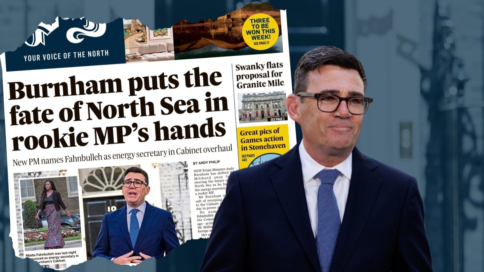 Burnham places future of North Sea in the hands of London MP Miatta Fahnbulleh