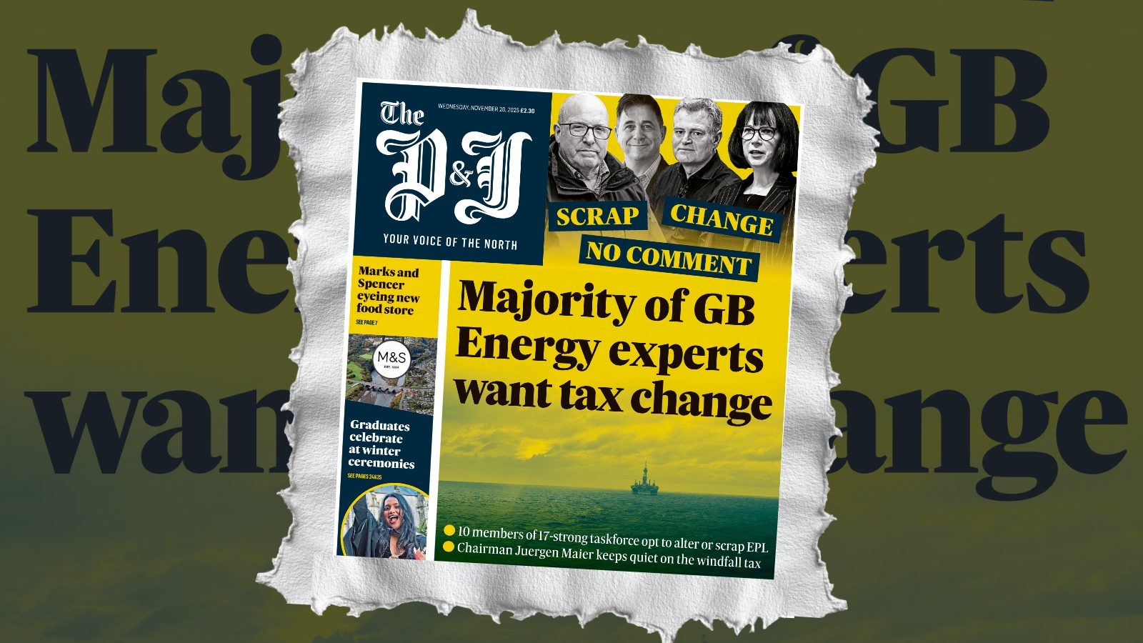 Most of GB Energy's taskforce want North Sea tax reform