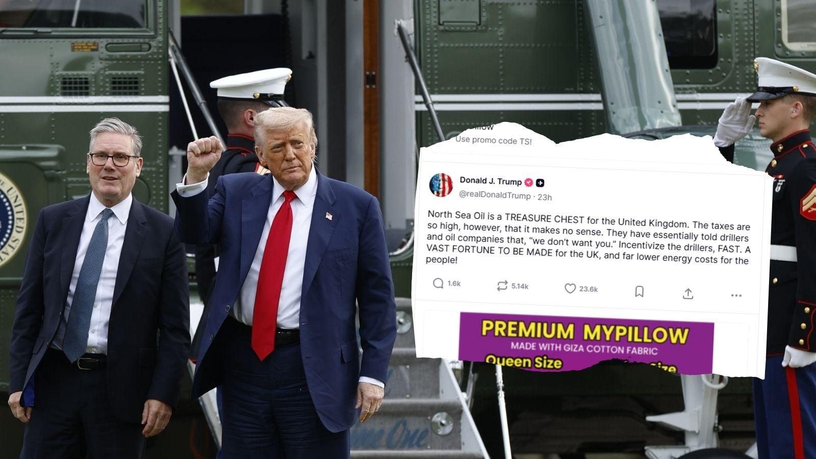 President Trump responds to Chamber's call for help on North Sea taxes