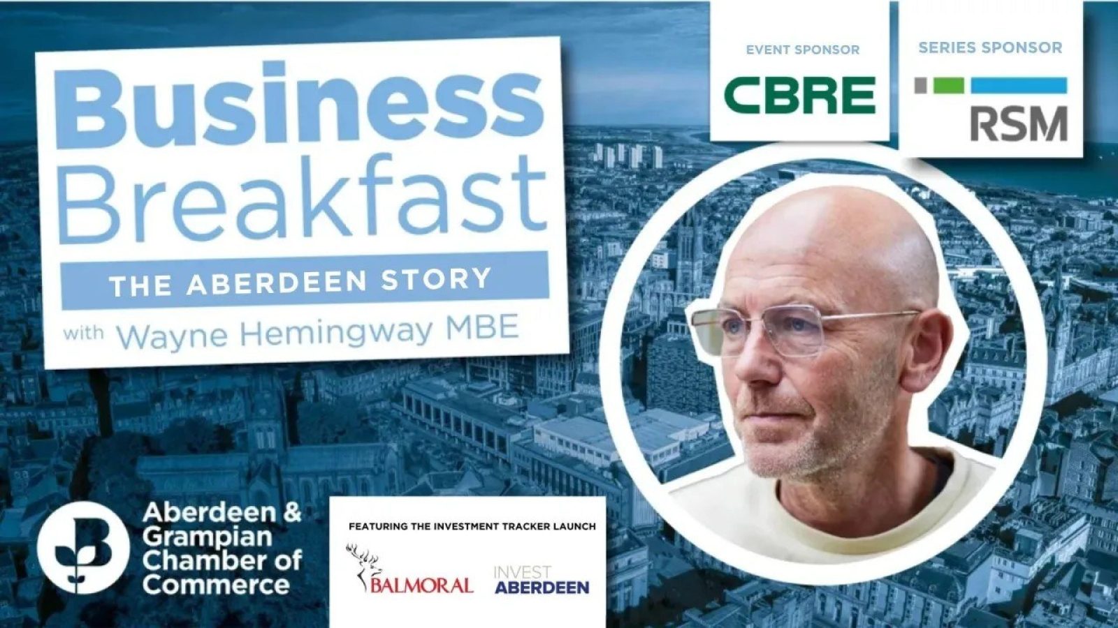 Final tickets remaining for Business Breakfast with Wayne Hemingway MBE