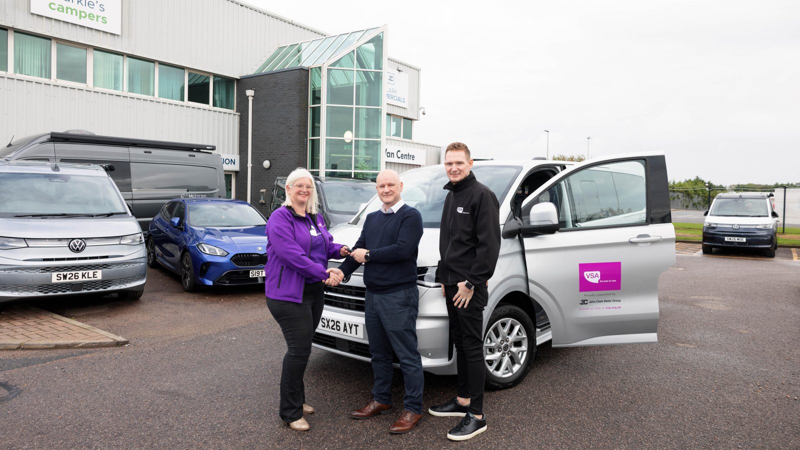 IT’S A LIFELINE’: New Minibus Brings Fresh Opportunities For VSA’S Linn Moor Pupils