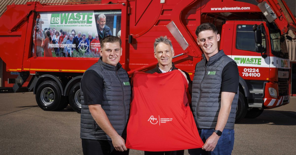 OpenGraph Image for EIS Waste puts Aberdeen FC Community Trust on the European stage