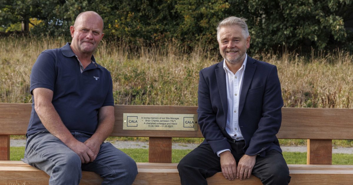 OpenGraph Image for New benches serve as memorial to much loved Cala colleague