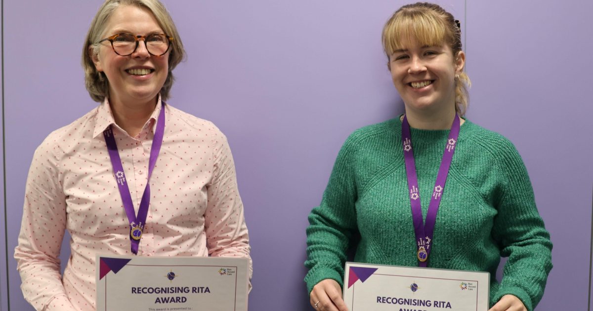 OpenGraph Image for Bon Accord Care’s Recognising RITA Winners - A round up of the first Recognising RITA Award winners