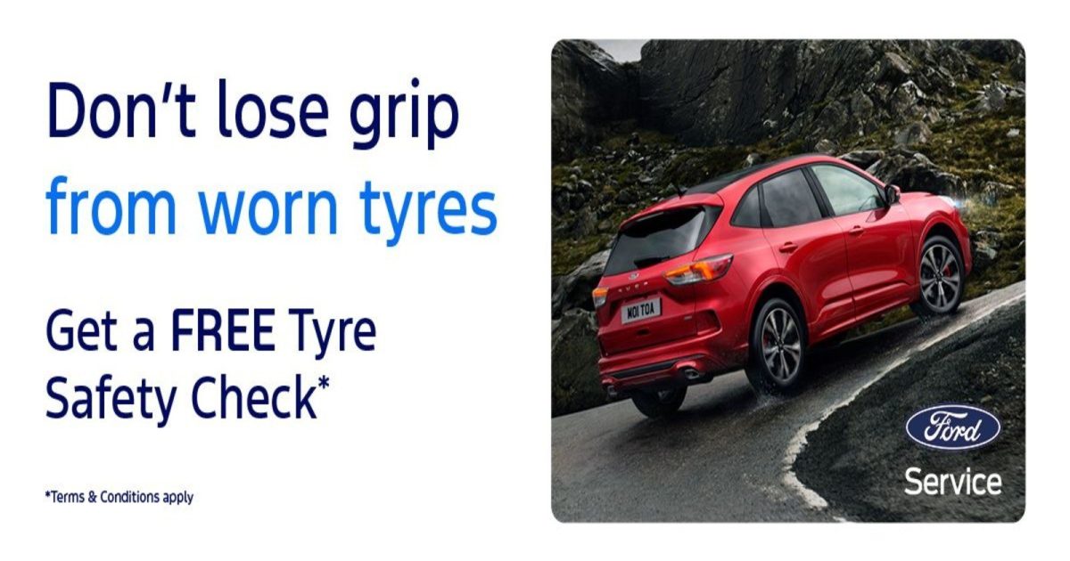 OpenGraph Image for TrustFord Aberdeen Highlights Importance of Tyre Safety Month with Free Checks