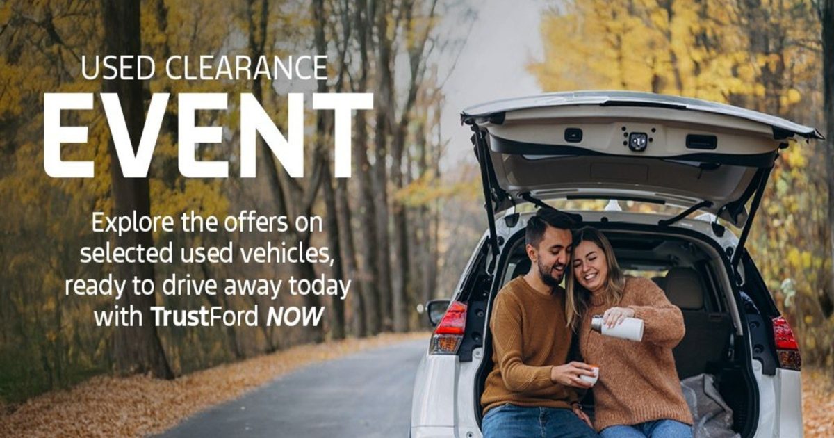 OpenGraph Image for Used clearance event now live at TrustFord Aberdeen