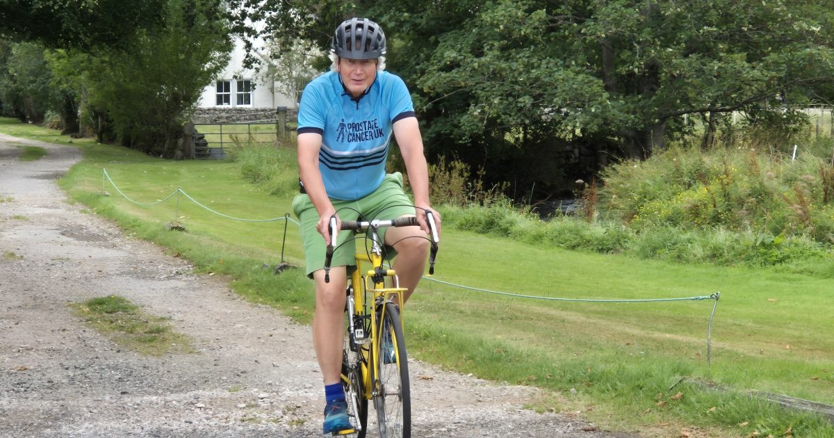 OpenGraph Image for Jeb Tyrie cycles for a cause and auctions Aberdeenshire-inspired artwork with proceeds to go to Prostate Cancer UK