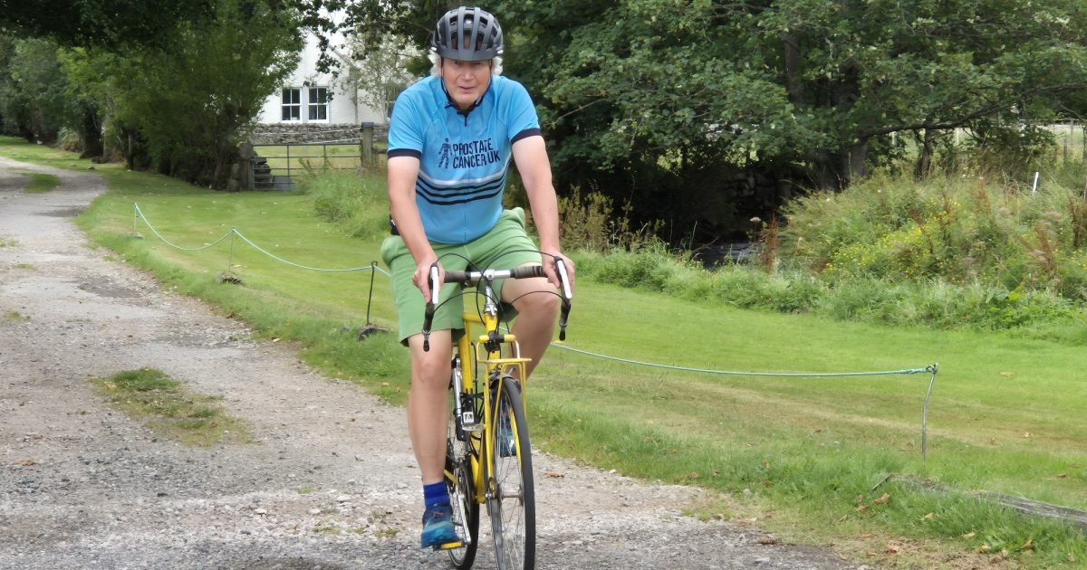 OpenGraph Image for Jeb Tyrie completes Tour de 4 Cycle Challenge, raising £6,000 for Prostate Cancer UK
