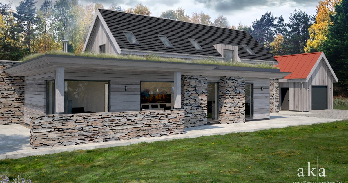 OpenGraph Image for Annie Kenyon Architects obtains planning approval for new Dwellinghouse in Cairngorms