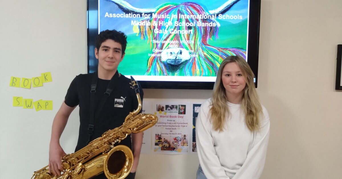 OpenGraph Image for Young international musicians arrive in Aberdeen to perform with Alford Academy Pipe Band