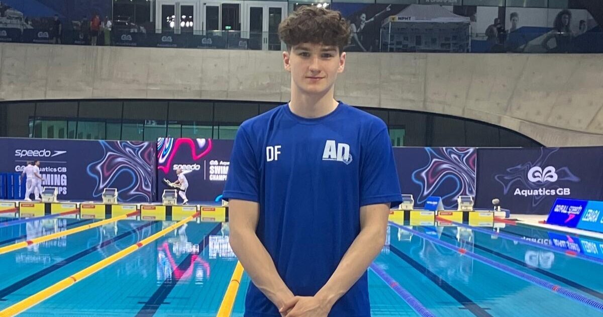 OpenGraph Image for Aberdeenshire School pupil Dean Fearn shines among Britain's fastest swimmers
