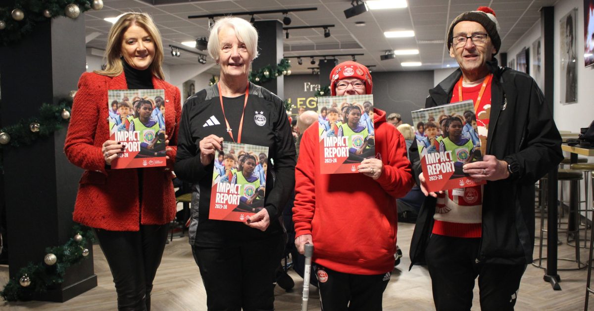 OpenGraph Image for Report reveals Aberdeen FC’s Community Trust continues to make socio-economic impact
