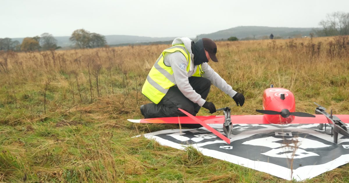 OpenGraph Image for From air to care – North-east provides backdrop for final test flights for future national drone network