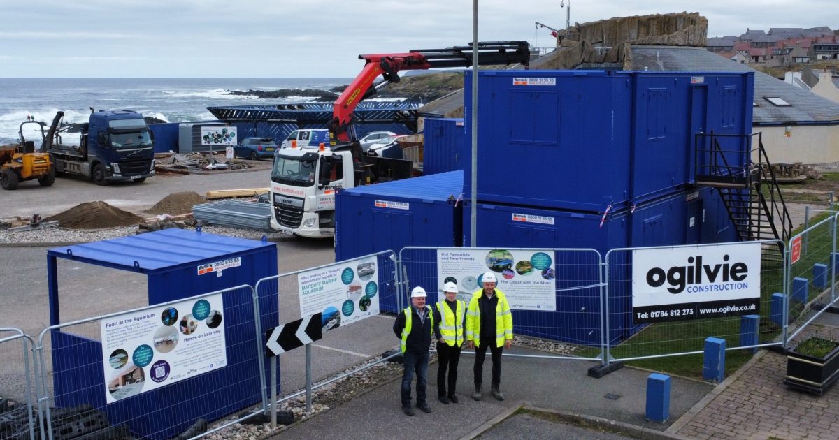 OpenGraph Image for Construction work ready to begin on exciting Macduff Aquarium modernisation project