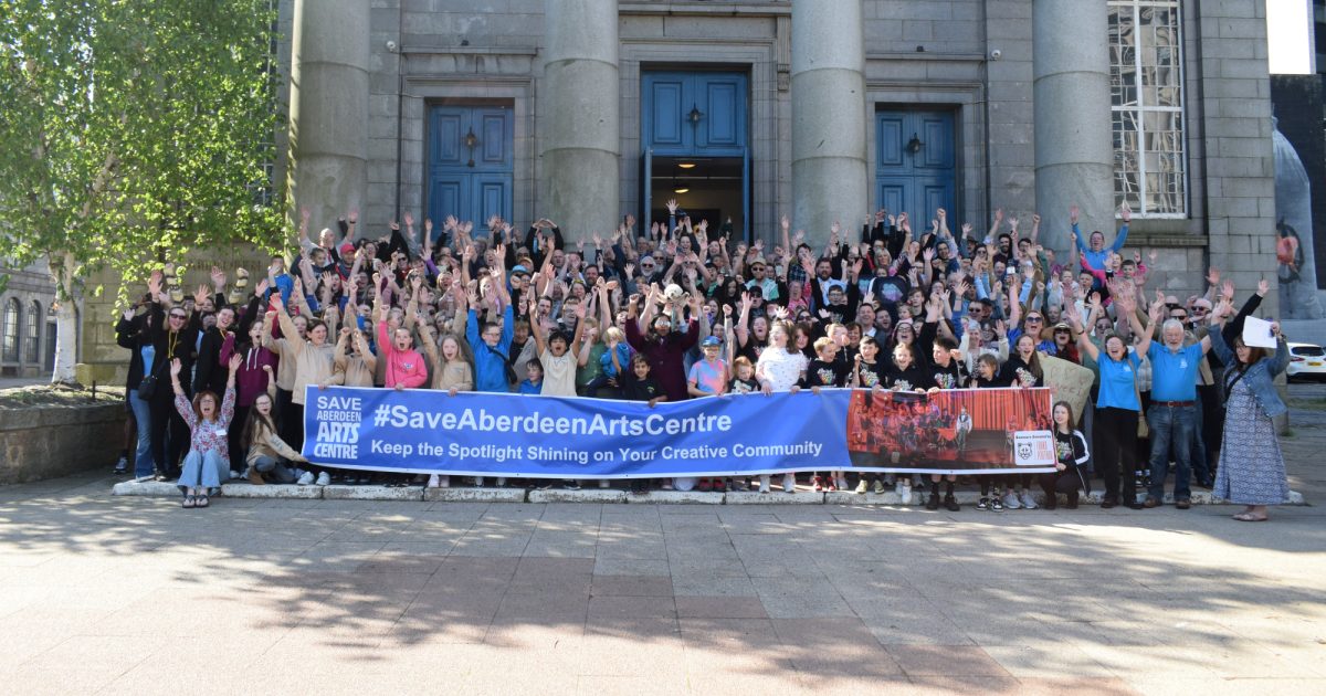 OpenGraph Image for Save Aberdeen Arts Centre campaign shortlisted for prestigious National Fundraising Award