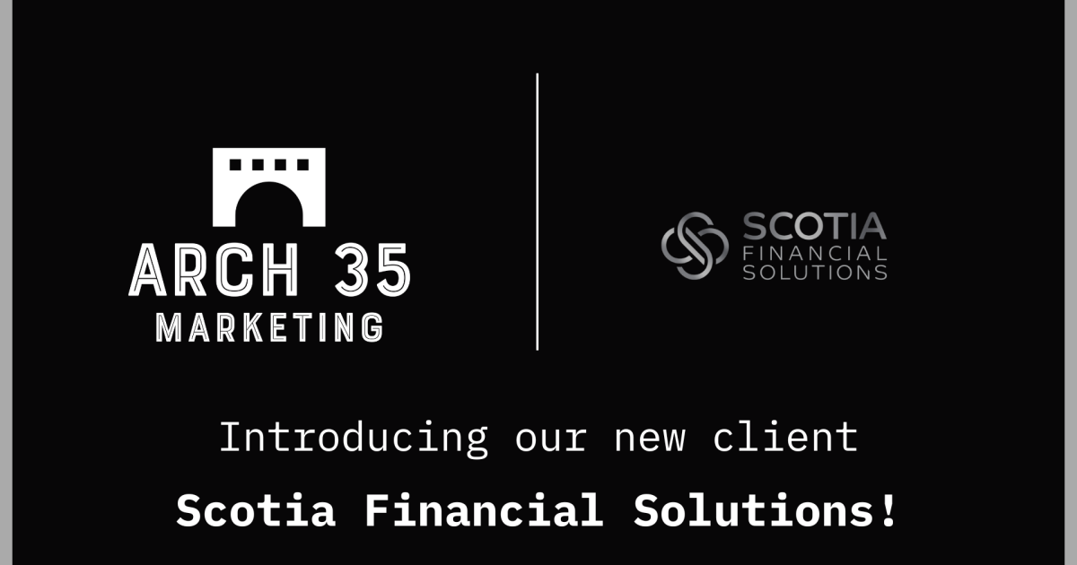 OpenGraph Image for Arch 35 Marketing appointed by Scotia Financial Solutions