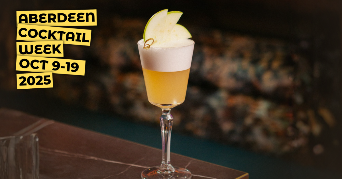 OpenGraph Image for Aberdeen Cocktail Week has returned with over 75 exclusive creations